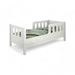 Cama Juvenil com Proteção Encanto Branca - 2