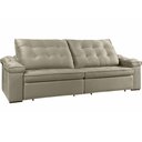 Ver imagem 7 de Sofá Retrátil Reclinável Houston 3m Csr Studio Veludo Kaki