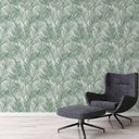 Ver imagem 1 de Papel de Parede Attractive 2 Folhagem Verde 390381