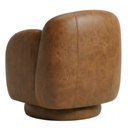 Ver imagem 7 de Poltrona Decorativa Avany Base Giratória Corano Caramelo - Nexta Casa