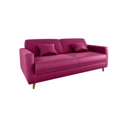 Sofá Cama Emília 2 Lugares 190cm Veludo Turkey Marsala Matrix - 3 Sofá Cama Emília 2 Lugares 190cm Veludo Turkey Marsala Matrix - 3