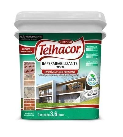 Impermeabilizante Incolor Fosco - 3,6l