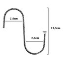 Ver imagem 2 de Gancho S Grande para Pendurar Plantas 17,5cm - 5peças