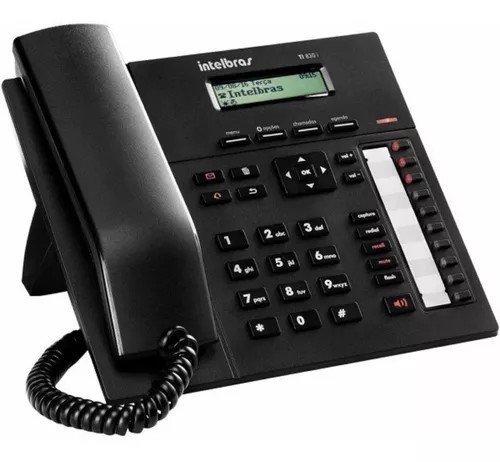 Telefone Terminal Inteligente com Display para Pabx Ti 830i Intelbras - 1