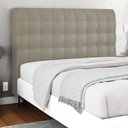 Ver imagem 2 de Cabeceira Cama Box Casal Queen Size Ciara 160cm Botonê com Frame Suede Bege - Desk Design
