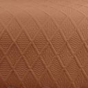 Ver imagem 2 de Cobre Leito Vila Real King 3 Peças Micropercal 300 Fios Dupla Face Terracota Casa Show Enxovais