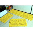 Ver imagem 1 de Jogo de Passadeira em Crochê Basic - Amarelo Arte & Tear
