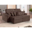 Ver imagem 2 de Sofa Martins M-188 02 Md.1,20 com Almofadas - V-211 Marrom