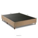 Ver imagem 2 de Base Box Casal 138cm x 188cm Sommier Veludo