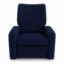 Ver imagem 2 de Poltrona Reclinável Poltrona do Papai com Apoio para Os Pés Suede Confortável Azul Marinho Unità
