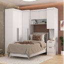 Ver imagem 1 de Conjunto de Guarda-roupa Modulado 6 Portas 6 Gavetas 4 Peças Viena Yescasa