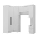 Ver imagem 2 de Conjunto de Guarda-roupa Modulado 6 Portas 6 Gavetas 4 Peças Viena Yescasa