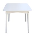 Ver imagem 3 de Jogo de Jantar Colonial Brisa Mesa 80x80cm Branca + 02 Cadeiras Brancas - Rustico Linda ( Quadrada )