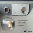 Ver mais imagens de Cuba Pia Dupla 68x38 Gourmet Cozinha Aço Inox com Acessórios Tubrax