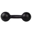 Ver imagem 2 de Halter Bola Pintado 10kg para Ginastica e Musculação Unidade:preto/único