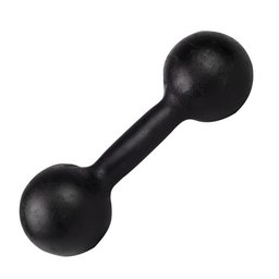 Halter Bola Pintado 10kg para Ginastica e Musculação Unidade:preto/único - 1