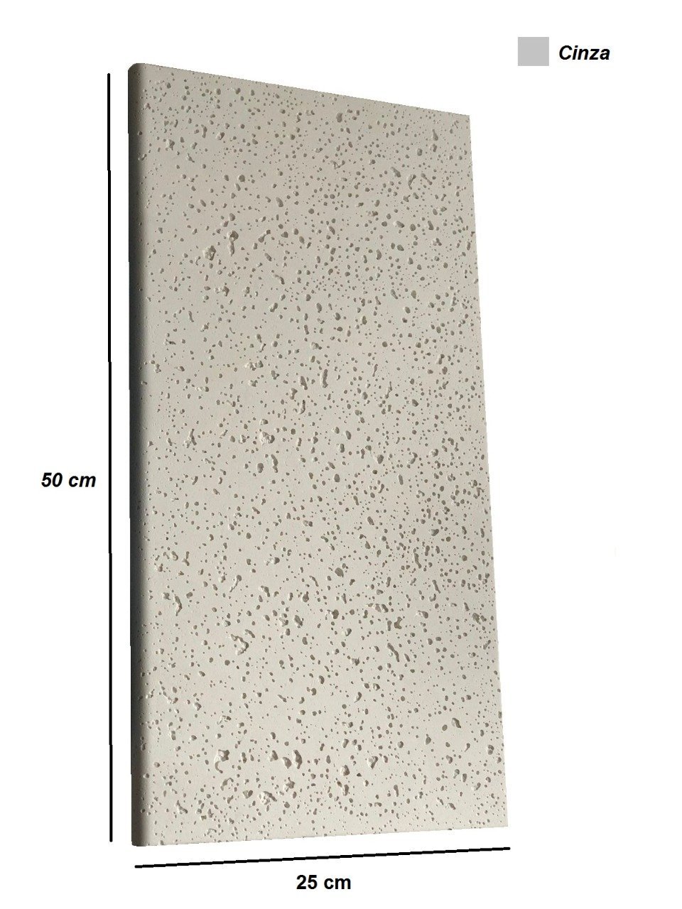 Borda Atérmica e Antiderrapante 50x25x1,5cm CI