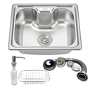 Ver imagem 2 de Cuba Aço Inox Gourmet 50x42x21 Cg-2015 Orna