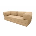 Ver imagem 5 de Sofá Cama 1,80 M Tecido Boucle Bege Flex Inbox