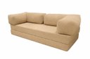 Ver imagem 5 de Sofá Cama 1,80 M Tecido Boucle Bege Flex Inbox