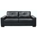 Ver imagem 1 de Sofá 2 Lugares Milão 150cm Couro Negro