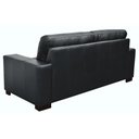 Ver imagem 2 de Sofá 2 Lugares Milão 150cm Couro Negro
