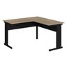 Mesa para Escritório em L 160x160cm Pés Metálicos Web15 Espresso Móveis - 2