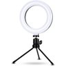 Iluminador de Led Ring Light 16cm com Cabo Usb para Maquiagem/fotos - 1