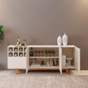 Ver mais imagens de Buffet Duna Mdf e Mdp Off White