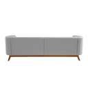 Ver imagem 5 de Sofá Dekorien Luminne 230cm Linho Cinza Sala Linha Premium