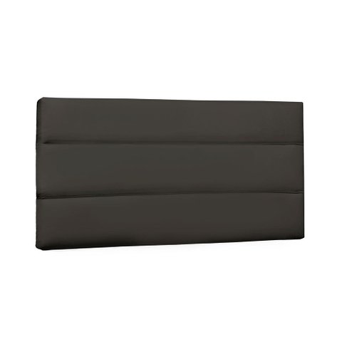 Painel de Cama 195cm Greta Suede Cinza - Lucadi Home