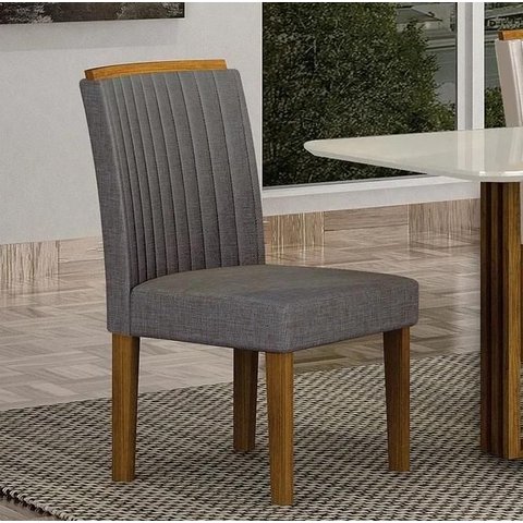 Cadeira para Mesa de Jantar 2 Unidades Jade Mdf - Leifer