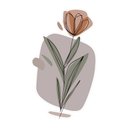 Ver imagem 3 de Adesivo de Parede Flor Minimalista Decorativa 53x90
