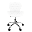 Ver imagem 3 de Kit 5 Cadeiras Slim Office Estofada Base Giratória Cromado