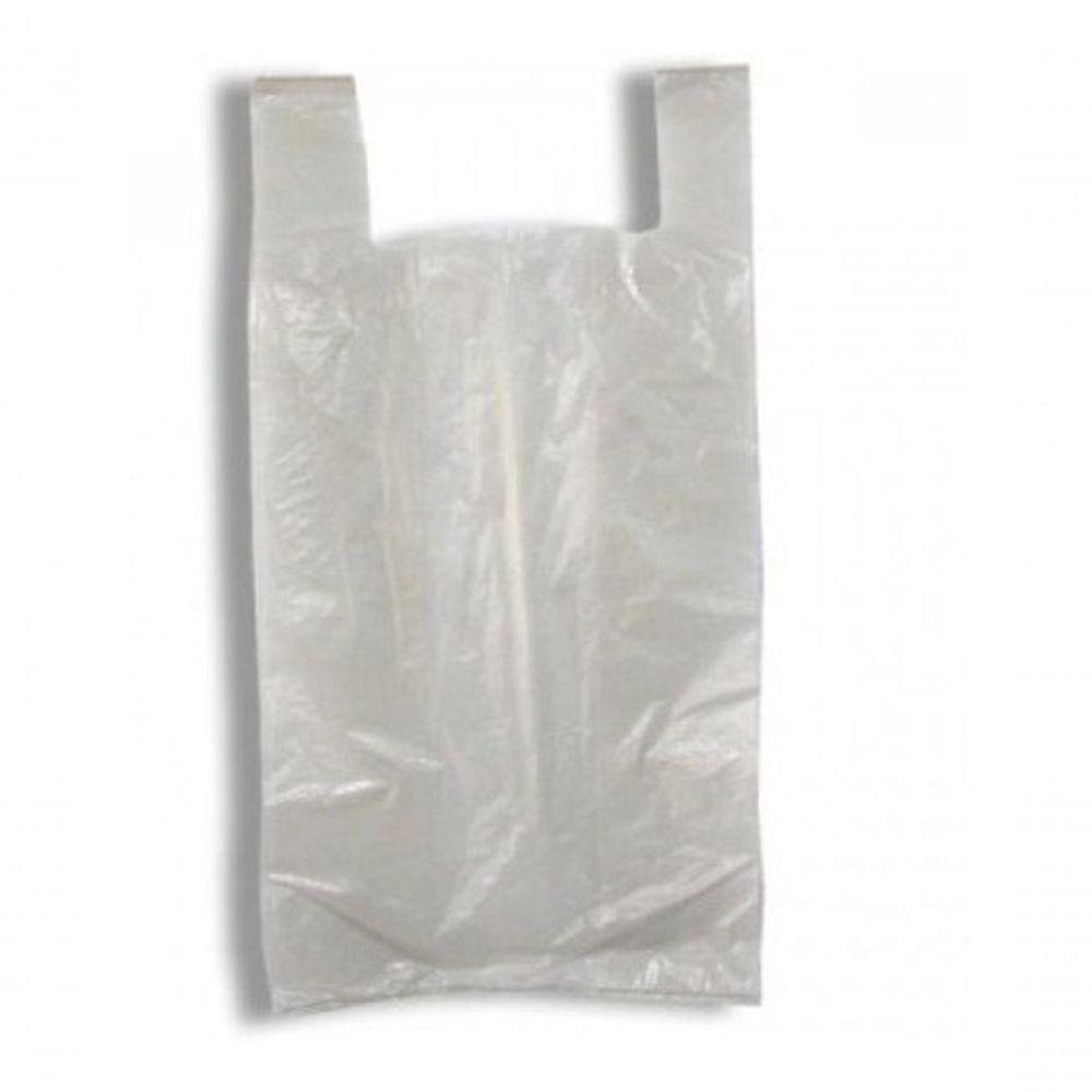 Sacolas Plasticas Branca Reciclada Reforçada 40x50 5 Kg - 1