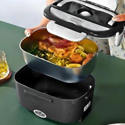 Marmita Elétrica Portátil Bivolt - Preto - 3