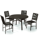 Ver imagem 1 de Conjunto Mesa e Cadeira Corda Náutica - Proteção Uv para Ambientes Externos