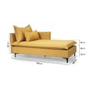 Ver imagem 7 de Sofá Modular 3 Lugares com Chaise e Pé Metal Sôma CabeCasa MadeiraOriginals
