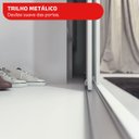 Ver mais imagens de Guarda Roupa Casal com Espelho 3 Portas de Correr 100% MDF London Branco Yescasa