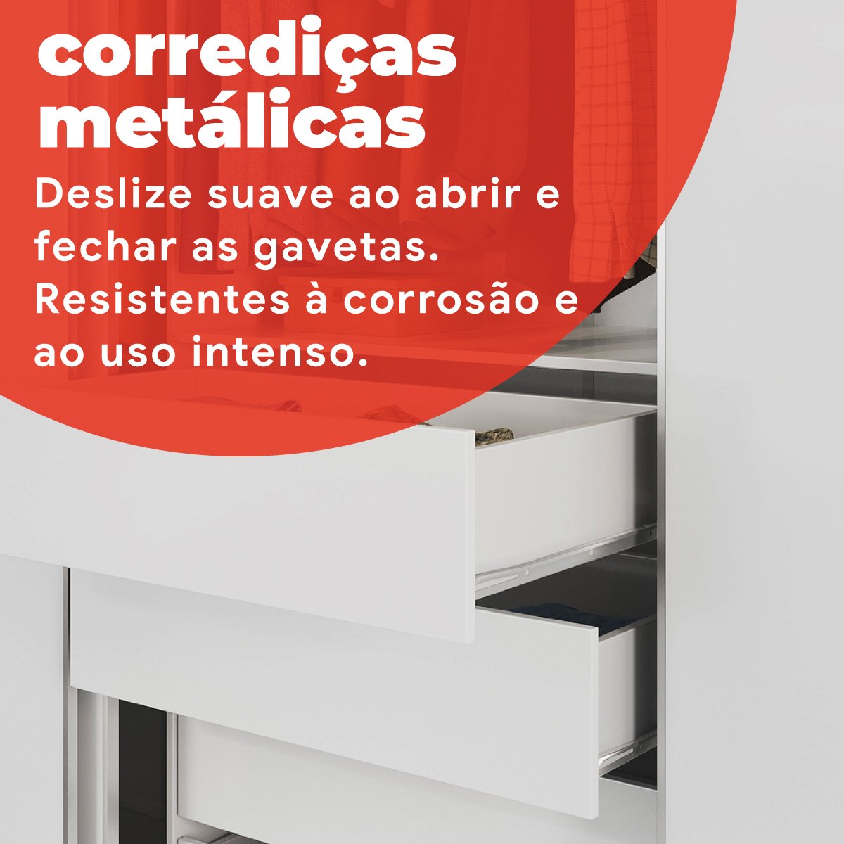 Guarda Roupa Casal com 3 Portas e 1 com 4 Espelhos 100% MDF London Yescasa - 11