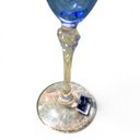 Ver imagem 7 de Jogo com 6 Taças em Cristal Azul para Flute 23x7cm