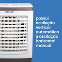 Ver imagem 4 de Climatizador Portátil de Ar Frio 4 em 1 Zellox Zlx-30a 110v Branco