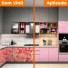 Kit 3 Rolos Papel Parede Lavavel Alto Brilho Rosa Unico 6m - 3