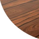 Ver imagem 2 de Mesa Saarinen Redonda Pau Ferro 150cm - Base Preta