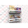 Kit 2 Prateleiras 40cm Livro Infantil Mdf Branco C/parafusos - 5