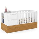 Ver imagem 2 de Berço Americano Multifuncional Formare Branco Freijó - Matic e guarda Roupa Infantil Americano 4 por
