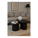 Ver imagem 3 de Conjunto de Mesa de Centro Dulpa Smart Madeira Ebano