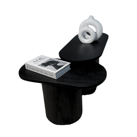 Conjunto de Mesa de Centro Dulpa Smart Madeira Ebano