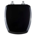 Ver imagem 1 de Tampa de Vaso Almofadado Soft Close Thema Preto para Incepa