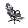 Cadeira Gamer Prizi Canvas - Rosa - 1
